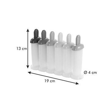 Tescoma Foremki do lodów na patyku BAMBINI 6 szt.