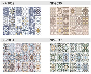 Naklejki na ścianę płytki kafelki schody 25x33cm