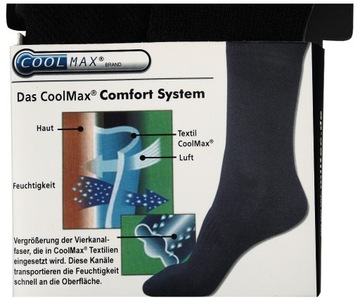 Coolmax LONG Thermoactive SOCKS, размеры 42-43