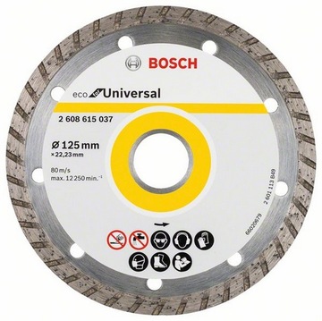 Diamentowa tarcza tnąca ECO 125x22,23 TURBO