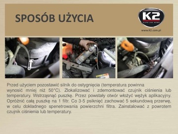 K2 DPF CLEANER Регенератор фильтра DPF/FAP 3 шт.