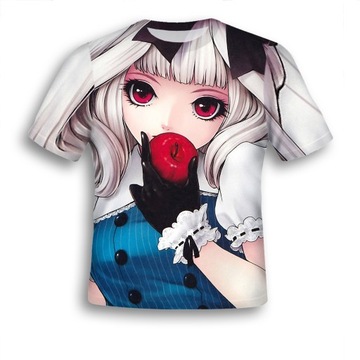 KOSZULKA FULLPRINT T-shirt ANIME S NADRUK 3D