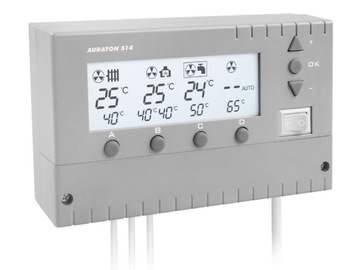 МНОГОФУНКЦИОНАЛЬНЫЙ РЕГУЛЯТОР НАСОСА ЦЕНТРАЛЬНОГО ОТОПЛЕНИЯ ГВС КОНТРОЛЛЕР АУРАТОН УРСА