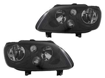 REFLEKTOR LAMPA KPL VW CADDY 2K0 TOURAN 1T1 BLACK