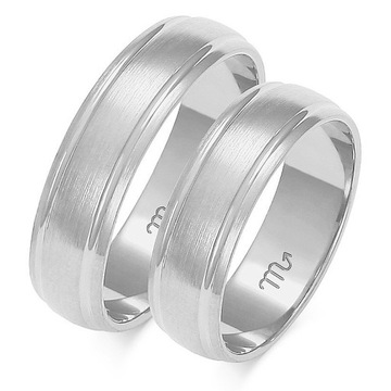 OBRĄCZKI ZŁOTE 14K 6 mm id A-124