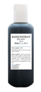 Żelazo+ 100 ml koncentrat Fe 6% - Ferrero, nawóz