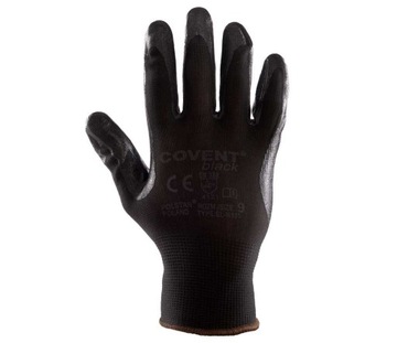 Rękawice COVENT BLACK r. 10