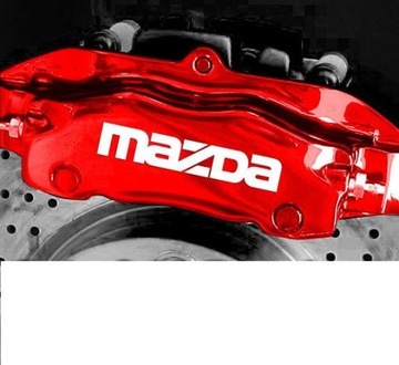 НАКЛЕЙКА НА ЗАДНИЙ ТОРМОЗНОЙ СУППОРТ MAZDA