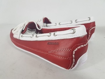 SEBAGO SHOES МОКАСИНЫ 100% КОЖА R38 UK 5