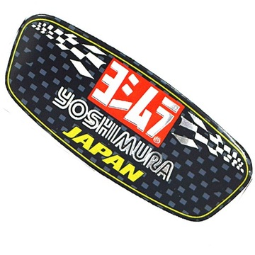 EMBLEMAT ZNACZEK TŁUMIK ALUMINIUM YOSHIMURA japan