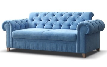 PIKOWANA Sofa CHESTERFIELD King 2 osobowa zestaw