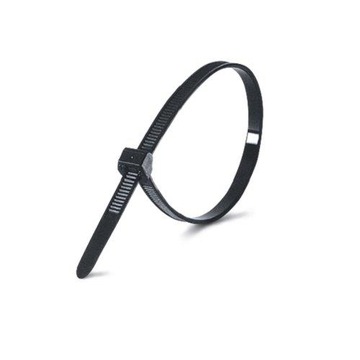 Opaski Zaciskowe 300x4,8mm Czarne