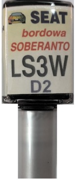 SEAT LS3W D2 ROJO SOBERANTO LAKIER ZAPRAWKA DO RYS