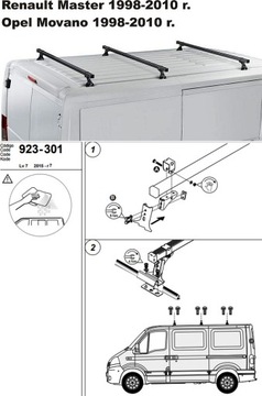 KUFR CRUZ 923-301 MOVANO MASTER INTERSTAR