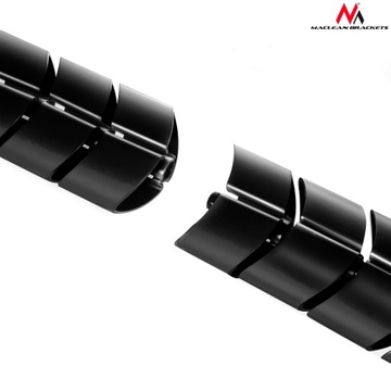 ОРГАНАЙЗЕР КРЫШКА МАСКИ КОРПУС КАБЕЛЯ ДЛЯ СТОЛА РЕГУЛИРУЕМЫЙ ЧЕРНЫЙ