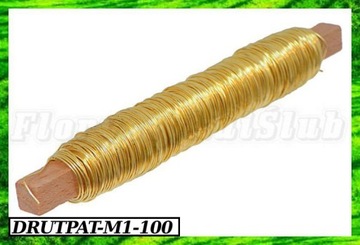 Drut lakierowany metalizowany 0,5mm/100g M1 3kolor