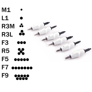 3-х игольный картридж Artmex R3M для перманентного макияжа