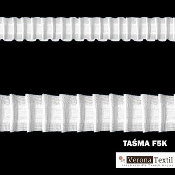 TAŚMA MARSZ.2,5 CM F5K OŁÓWEK BAWEŁNA DO FIRAN MB