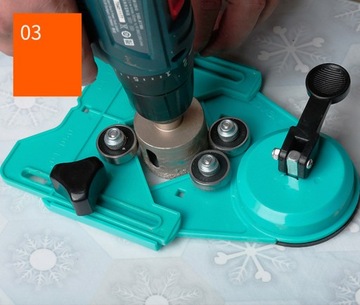 Направляющая для алмазного сверла для коронки кольцевой пилы