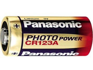 PANASONIC BATERIA CR123 DL123 CR17345 123A CR123A