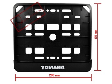 РАМКА НОМЕРНОГО ЗНАКА МОТОЦИКЛА YAMAHA