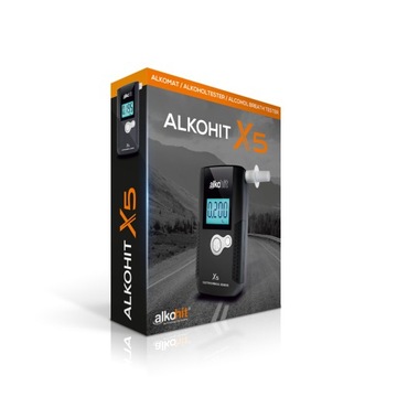 Алкотестер Alkohit X5 Калибровка без ограничений SENSOR EU