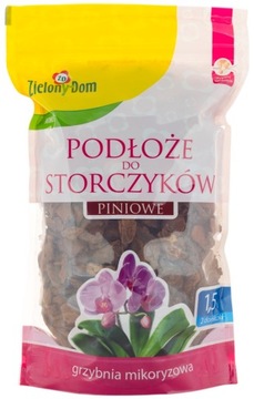 ZIELONY DOM PODŁOŻE PINOWE DO STORCZYKÓW MIKORYZA KORA PINIOWA 1,5L