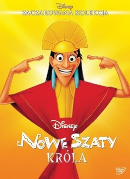 NOWE SZATY KRÓLA 1 Bajka DISNEY DVD + Dodatki 24h