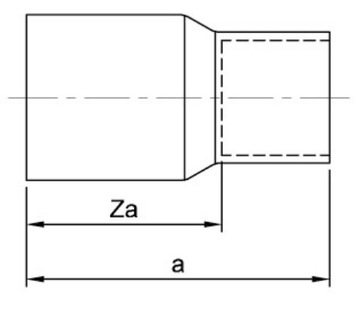 Уменьшение сосков CU 22 x 18