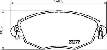 ПЕРЕДНИЕ КОЛОДКИ FORD MONDEO III MK3 2000-2007 + СМАЗКА