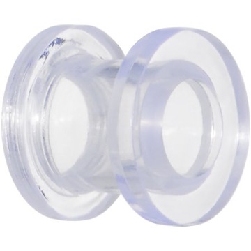 TUNELE PLUGI AKRYLOWY TUNEL BEZBARWNY 8 mm