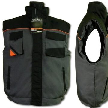 Серые рабочие брюки длиной до талии Professional серый 52