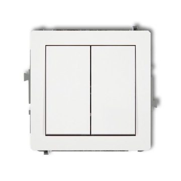 KARLIK DECO DWP-2 łącznik świecznikowy biały