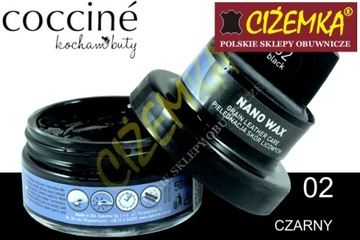 COCCINE NANO WAX ВОСКОВАЯ ПАСТА КРЕМ 02 ЧЕРНЫЙ ЧЕРНЫЙ