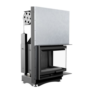 EKO MAJA 8 правая BS гильотинная каминная вставка