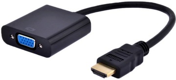 ADAPTER PRZEJŚCIÓWKA SYGNAŁU CYFROWEGO HDMI na VGA