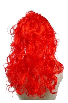 КРАСНЫЙ ПАРИК, ЗАВИВАННЫЕ ВОЛОСЫ E0126-6 EMAJ WIGS