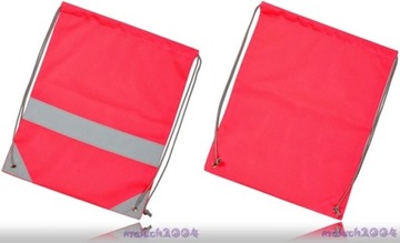 WOREK PLECAK ODBLASKOWY na buty, na rower...