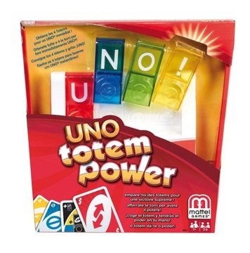 UNO TOTEM POWER KARTY UNO 112 SZT MATTEL PROMOCJA