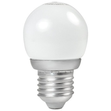 Żarówka Glob LED E27 3W=20W G45 biały zimny