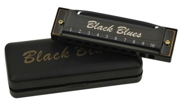 Диатоническая губная гармошка Blues Black G, ЧЕРНАЯ