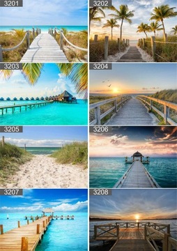 Plakat poster PLAŻA piasek morze 90x60 max wybór