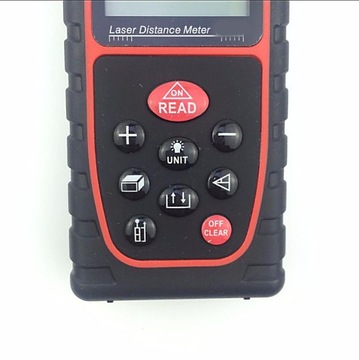 DALMIERZ LASEROWY LCD MIERNIK ODLEGŁOŚCI 40M
