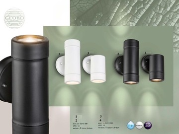 Kinkiet Zewnętrzny Elewacyjny IP44 Biały Use LED