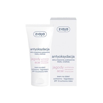 ZIAJA ANTYOKSYDACJA Krem na dzień SPF10 50ml