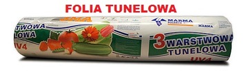 FOLIA OGRODNICZA tunelowa 12x33m UV4 SOLIDNA MARMA