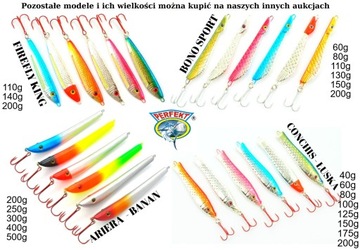 6 x COD PILKER PERFEKT FIREFLY KING 140 гр.