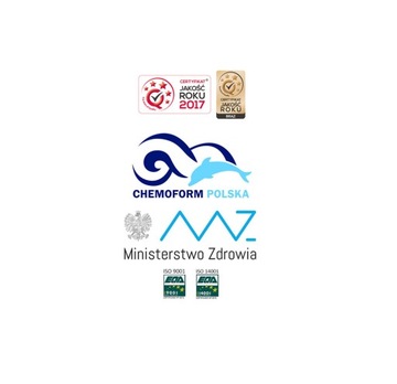 Chlor Duże WIELOFUNKCYJNE Tabletki Chlorowe Basen Jacuzzi Chemoform 200g3kg