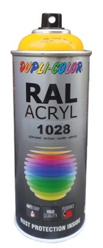 Лак акриловый глянцевый Dupli-color RAL 1028