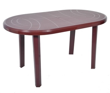 Bordowy Garden Furniture Set 6+1 Стол Стол Андрелла
